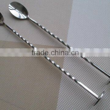 Winolaz Stainless Steel Bar Spoon Cocktail Spoon With Twisted Handle photo-6