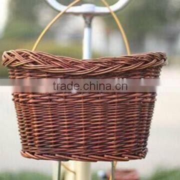 Cheap Removable Wicker Bicycle Front Basket photo-4