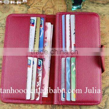 Wholesale popular ladies leather wallet