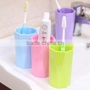 wholesale 2017 new design cheap plastic toothbrush cup tooth mug gargle cup