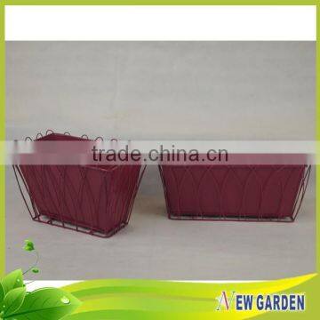 Wholesale Modern Style Multicolored Garden Hand Made Clay Pot photo-2