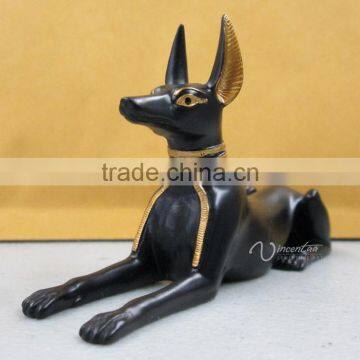 Resin Outdoor Decorative Life Size Egyptian Anubis Statues for Sale photo-2