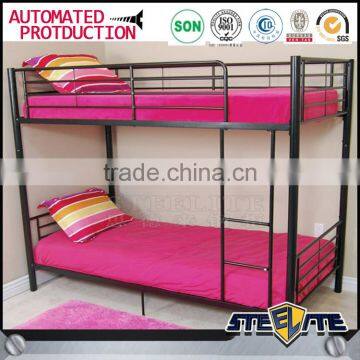 Discount commercial school kids dormitory used metal bunk bed dorm furniture