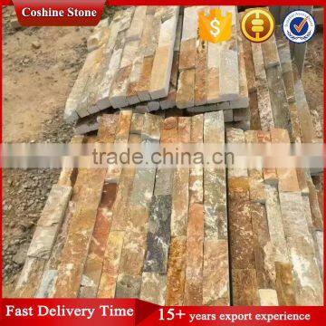 Wall Covering Slate Culture Stone Rusty Slate Pieces photo-3