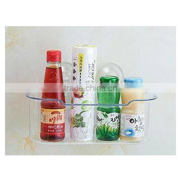 Plastic Transparent Bathroom Shelves With Sucker photo-2