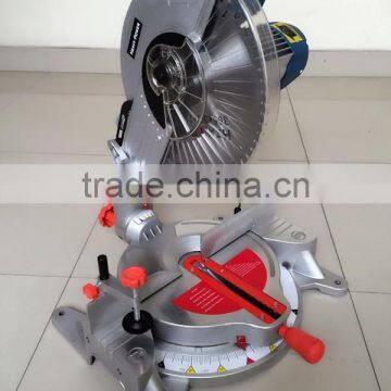 12" Low Noise Long Life Electric Power Wood Aluminum Cutting Machine 305mm Induction Motor Compound Miter Saw