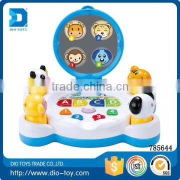 hot Wholesale top learing tool musical educational toys mirror learning machine with light and music for kids