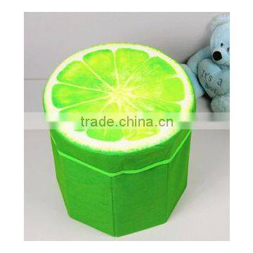 Small Size Cute Lint Folded Fruit Storage Box photo-4