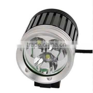 Wholesale 3800lm Cree 3 Leds Safety Silicone led bike light