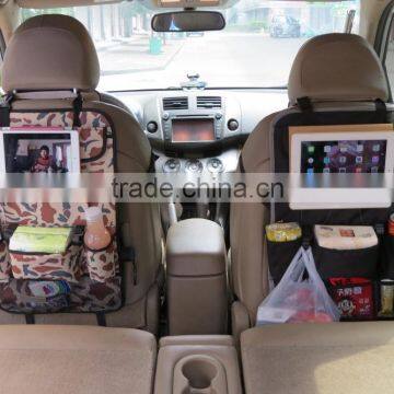 Army Green Color Auto Back Seat Organzier photo-4