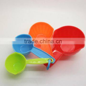 Kitchen Tool Plastic Measuring Cup Set 4 for Cooking Tools Measuring Cup Plastic