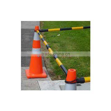 new plastic retractable traffic cone bar