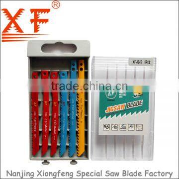 6pcs Plastic Box M-shank Jig Saw Blade: XF-J045 photo-2