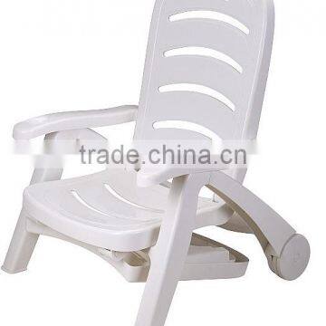 Leisure Outdoor Furniture Plastic Folding Beach Chair photo-3