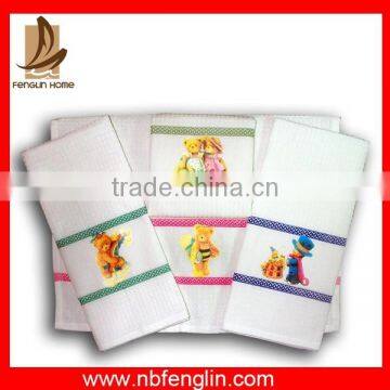 Factory Price Wholesale Printing Kitchen Cotton Standard Size Tea Towel