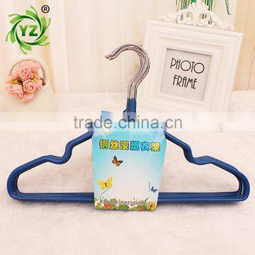 A358 Laundry Product Anti Slip Metal Pvc Coated Clothes Hanger photo-1