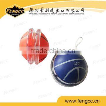 Basketball shape plastic yoyo toys for kids