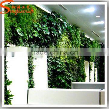 Wholesale Manufacturers Artificial Plant Wall Fake Plastic Vertical Green Wall System
