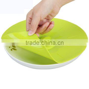 USA FDA Approved Variety Size Green Silicone Suction Lids For Food