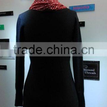 2014 Fashion Women Sweater With Collar photo-4