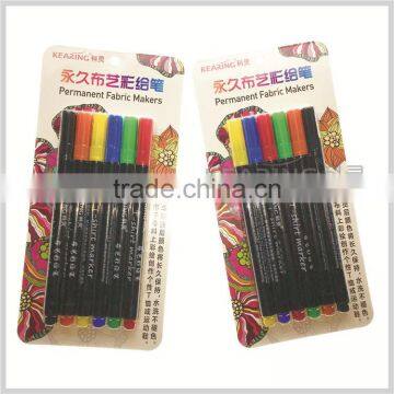 Kearing Kids Safety DIY Ink Permanent Fabric Pens T Shirt Graffiti Fabric Pens #FM20 photo-5