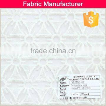 2015 Wedding Lace100% Polyester Embroidery Lace