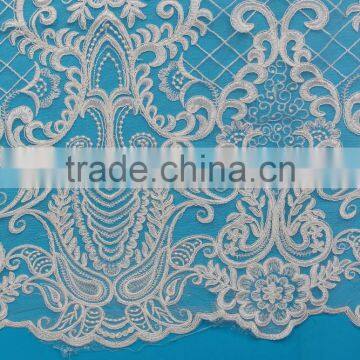 Customized Professional African Bridal Lace Dress Making Fabric photo-4