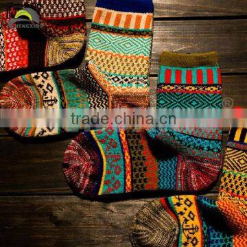 Winter Warm Ankle Cotton Colorful Man Cotton Socks photo-4