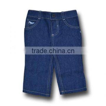 2015 kids girls fashion jeans pant design dye jeans dark blue jeans