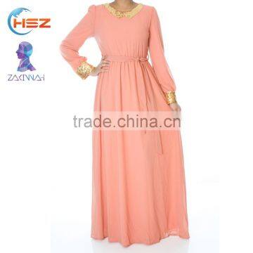 Zakiyyah MD O005 Fashion Malaysia Baju Kurung 2017 Muslim Wedding Dress New Dubai Abaya Designer Burqa Wholesale photo-2