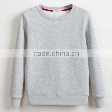 Customized Design Plain Blank Crewneck Pullover Fleece TC65/35 Cheaper Hoodies/sweatshirt photo-2