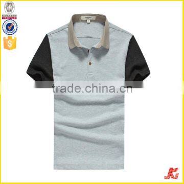 Good Quality Outdoor Two Color Sublimation Custom Man Polo T-Shirt 100% Cotton