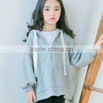 Zm35784a High Quality Children Clothing Wholesale Children Girls Hoodies Jacket photo-3