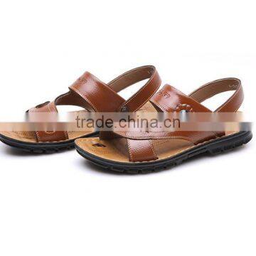 Zm40311b High Quality Real Leather Sandals Men Summer Shoes photo-4