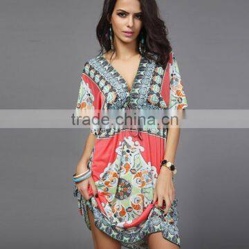 zm50295b plus size ladies clothes wholesale v neck sexy women dresses