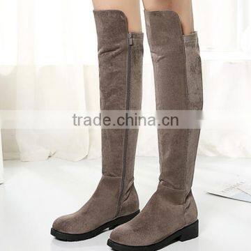 Zm35773a Wholesale Women Snow High Heel Rubber Boots Shoes photo-6