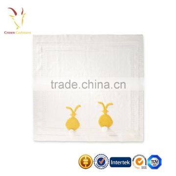 Warm Soft Knitted Cashmere Baby Blanket photo-2