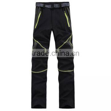 unisex softshell pants Outdoor Men's Slim Trousers hiking pants