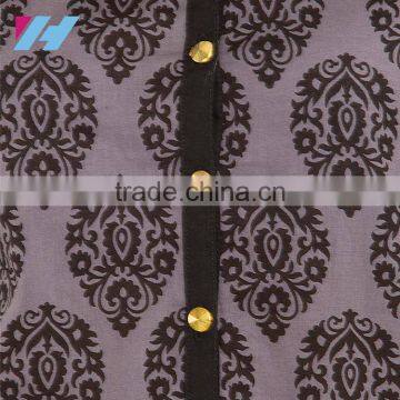 Ladies Fashion Apparel Cotton Om Printed Long Kurta photo-3