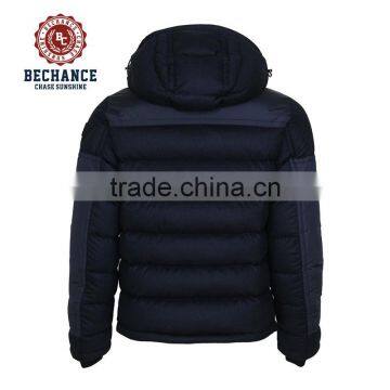 2017 New Design Mens Thick Padded Down Jacket With Hoodies for Winters photo-2