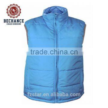 Winter Goose Down Vest Stand Collar Waistcoat