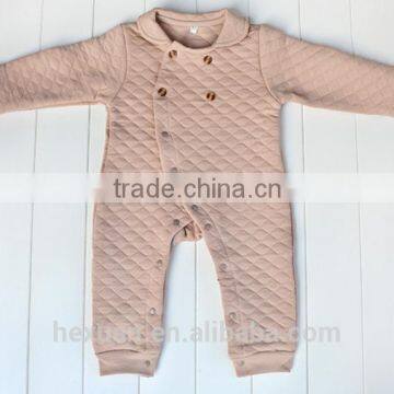 Organic Cotton Long Sleeves Baby Clothes Romper Boy photo-4