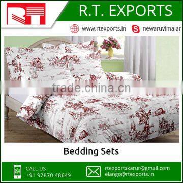 100% Cotton Jacquard Home Bedding Sets And Bed Sheet India