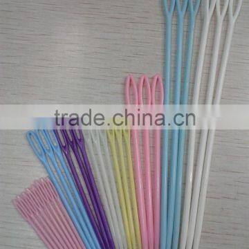 Colorful plastic needle for kids for sell YL-E126