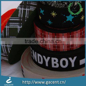 Polyester Jacquard Webbing With Elastic in Garment Clothing photo-4