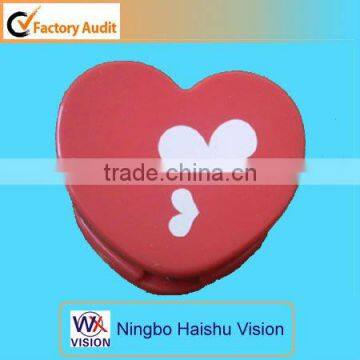 Cartoon Heart Shape Plastic Stapler