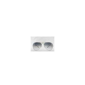 Brand Name Sun Glasses Gold Frame Grey Lens Ray Ban Aviator Sunglasses RB3025 58#