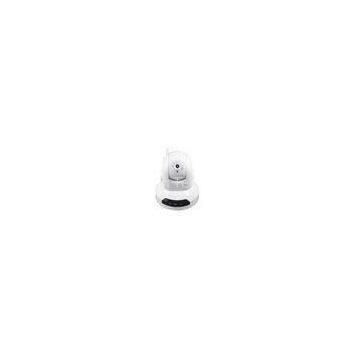 White PTZ HD IP Camera IR , 1/4inch 0.3 Megapixel line by line CMOS