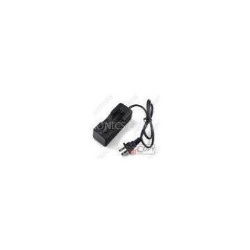 85g Black 100-240V Single /  Double Channel 18650 Charger For 18650 16340 14500 10440 Battery