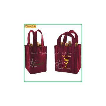 Bulk Reusable Bottle Tote Bags Wine Bag (TP-WB001) photo-2